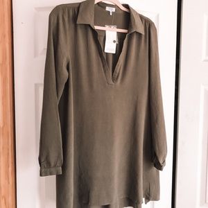 Tobi Army Green Dress